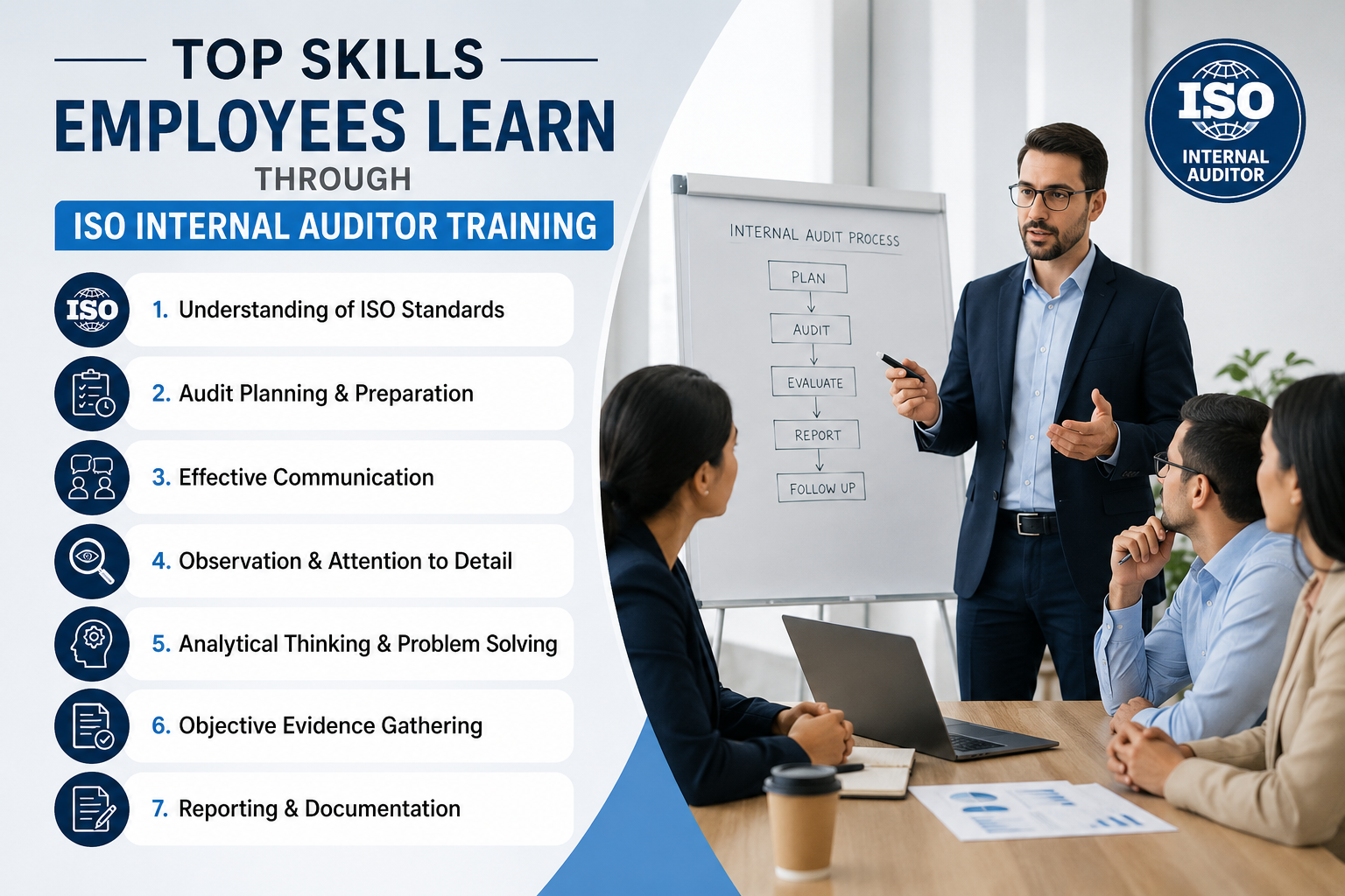 Top Skills Employees Learn Through ISO Internal Auditor Training
